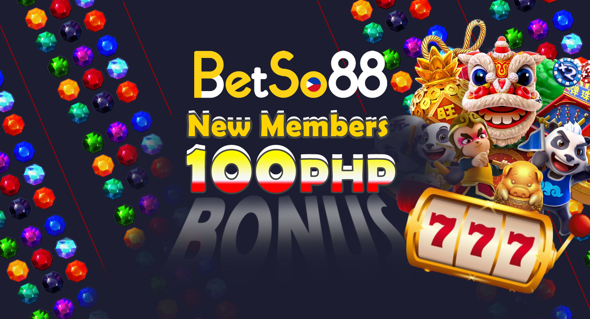 BETSO88 | Casino Games and JILI Slot Bonuses All are HERE!